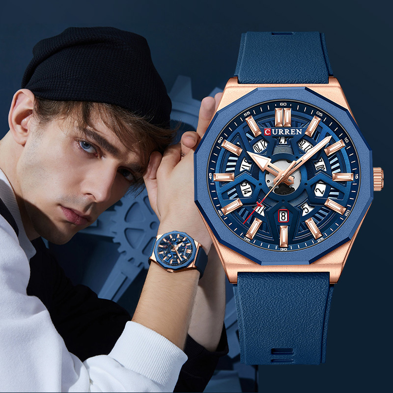 Luxury Watch Brand List - CURREN Фирменная Новинка, оригинальные мужские часы,
