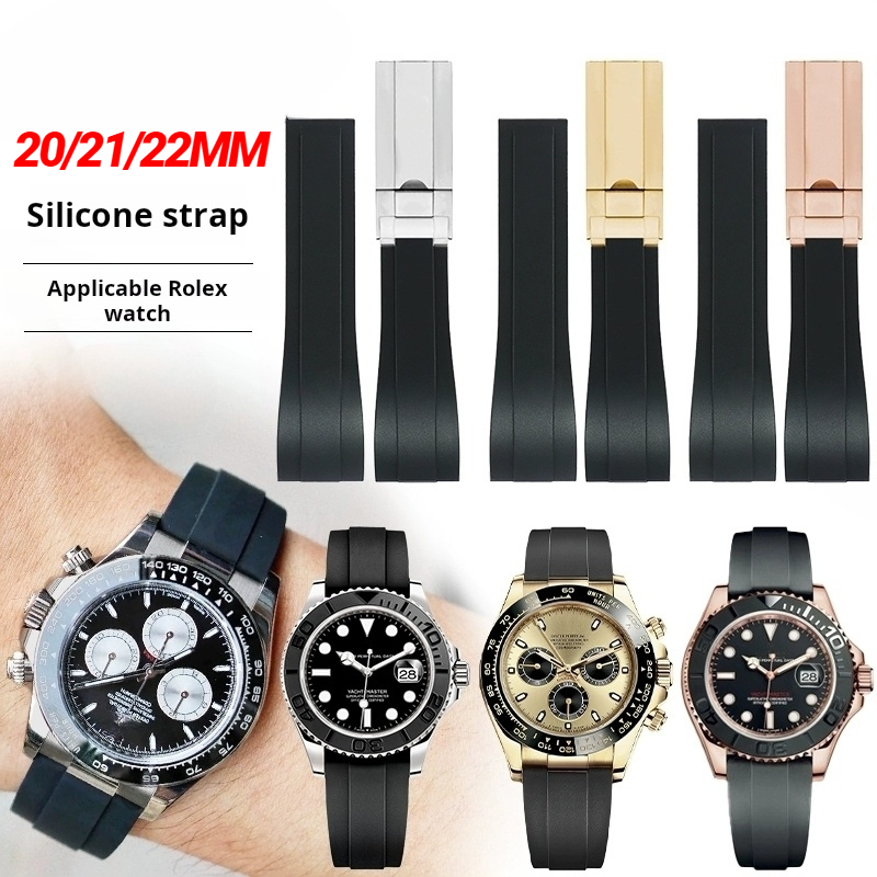 Luxury Watch With Rubber Strap - 20 мм 21 мм 22 мм