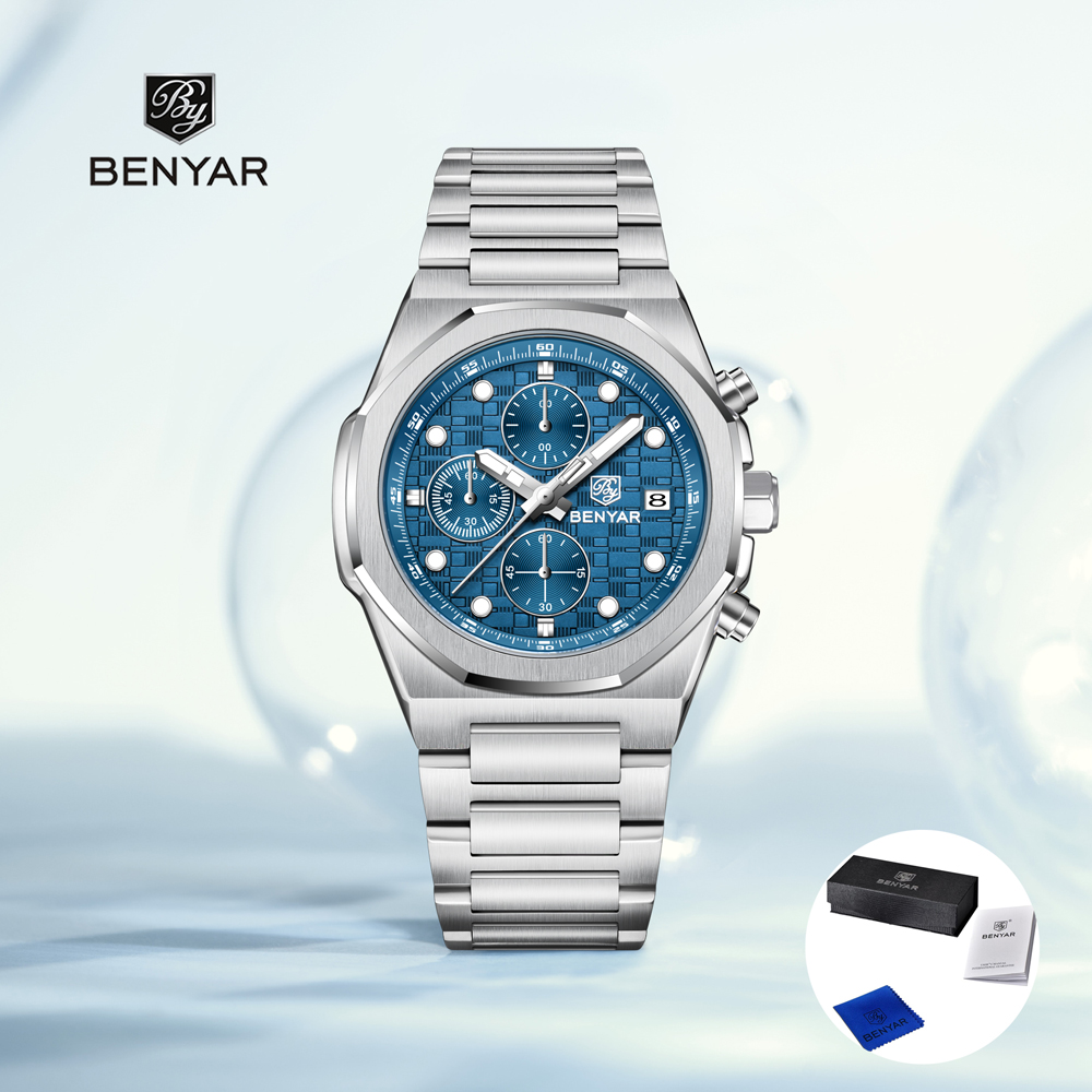 Luxury Watch Holder - Новинка 2022, мужские часы BENYAR, роскошные