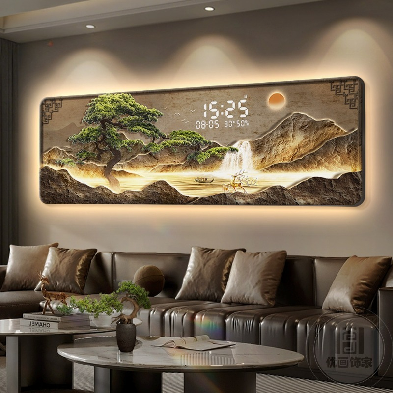 Luxury Watch Wall Clock - Большие роскошные настенные цифровые часы: современный