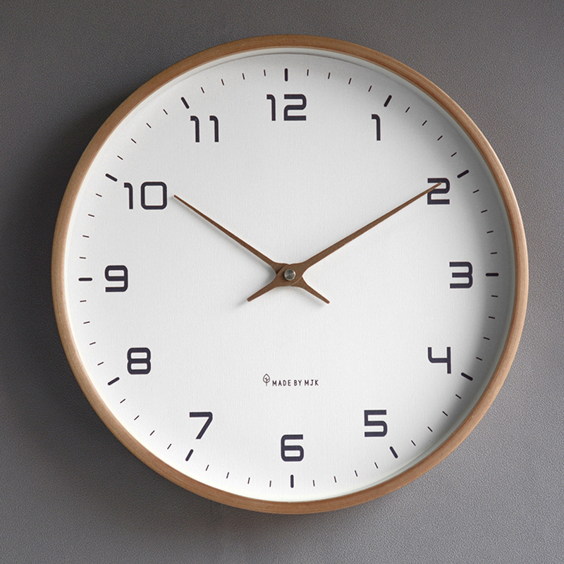Luxury Watch Wall Clock - Настенные часы из массива дерева в