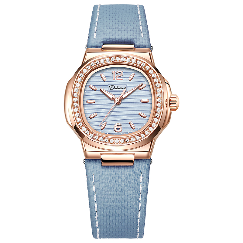 Luxury Watch With Rubber Strap - Изысканные и минималистичные женские механические часы