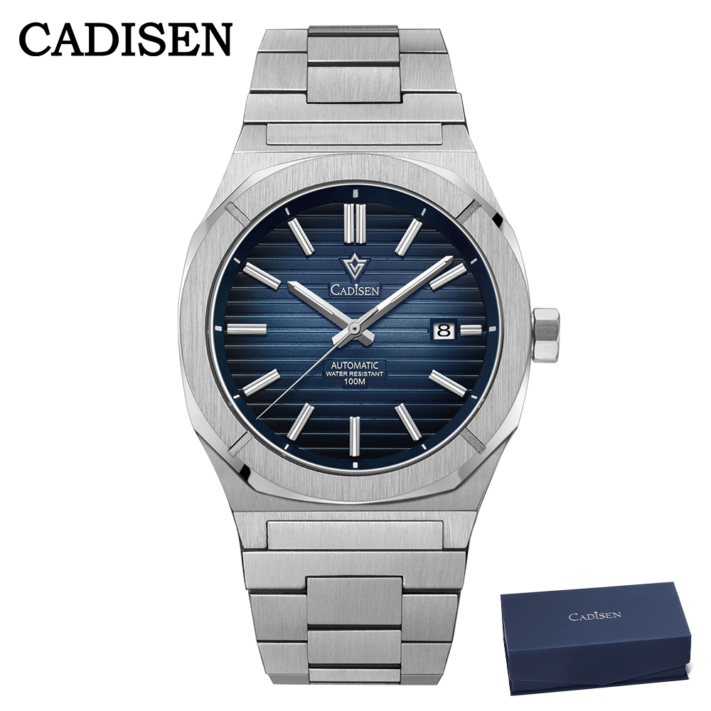 Luxury Watch Holder - CADISEN 2026 Дайверские часы с сапфировым