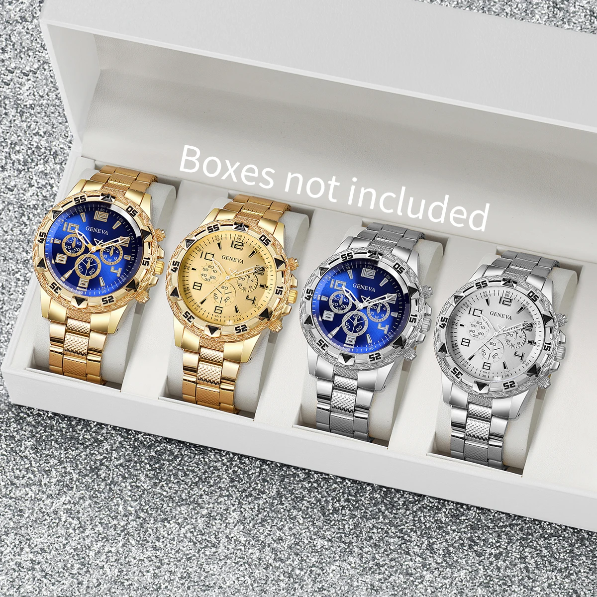 Luxury Watch Under 20000 - 4 шт./компл. мужские модные деловые часы