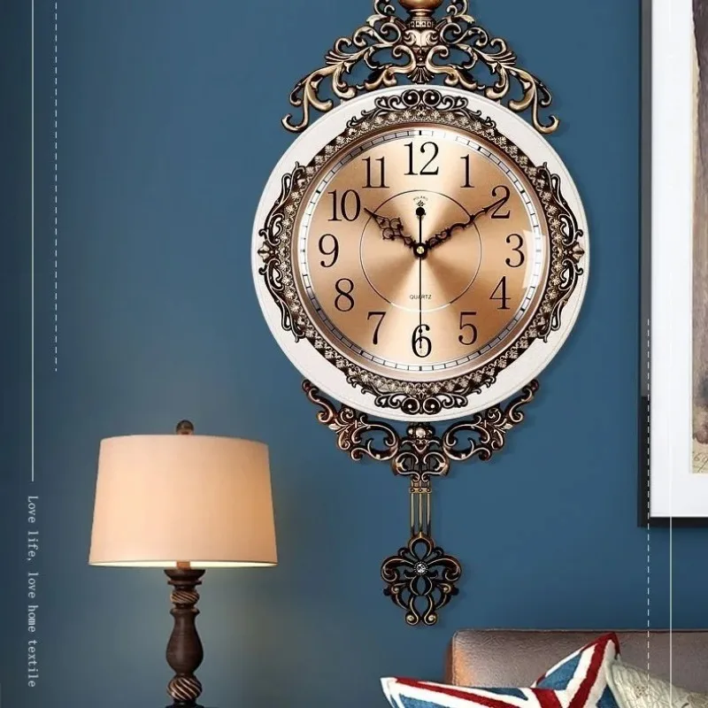 Luxury Watch Wall Clock - Большие роскошные золотые настенные часы для