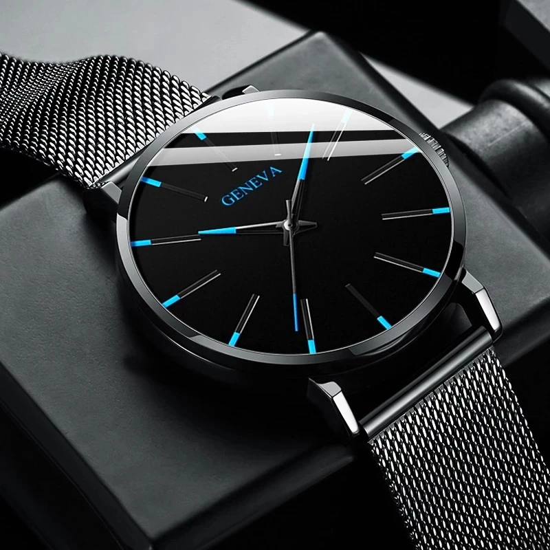 Luxury Watch Under 20000 - Мужские кварцевые часы 2026 Fashion Blue