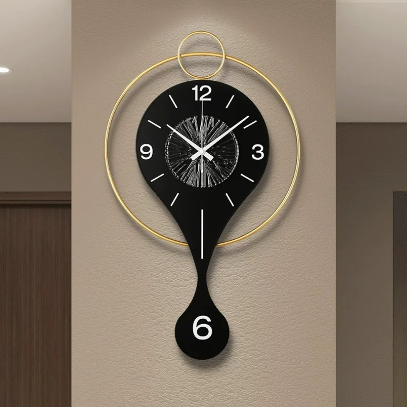Luxury Watch Wall Clock - Роскошные круглые настенные часы с функцией