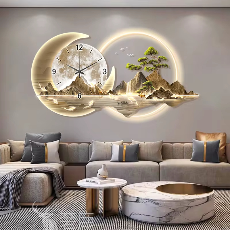 Luxury Watch Wall Clock - Модные Роскошные Настенные часы в китайском