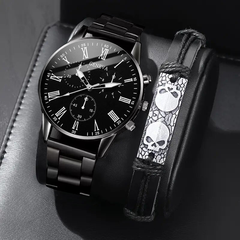 Luxury Watch Under 20000 - Элегантный комплект из двух предметов: кварцевые