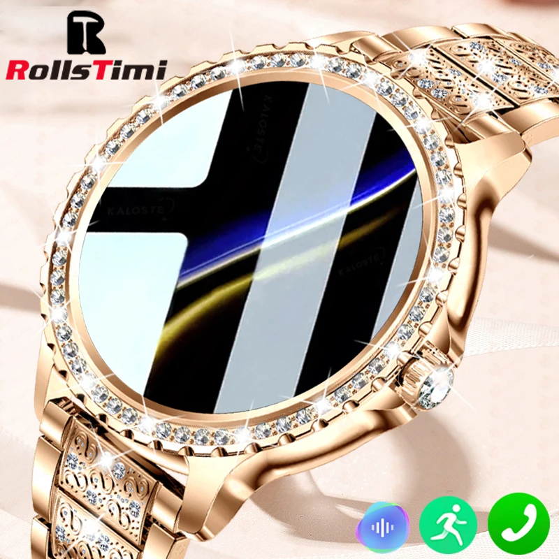 Luxury Watch In The World - Модные роскошные золотые женские умные часы