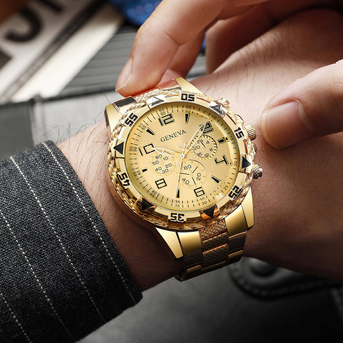 1/4 шт. Модные мужские кварцев – обзор и цена Luxury Watch Under 20000