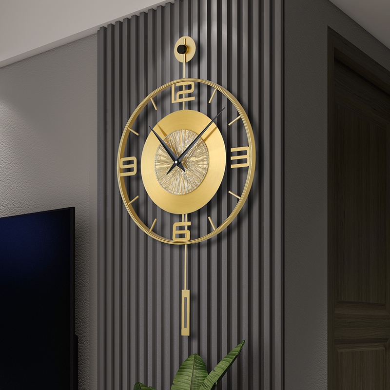 Роскошные металлические настен – обзор и цена Luxury Watch Wall Clock