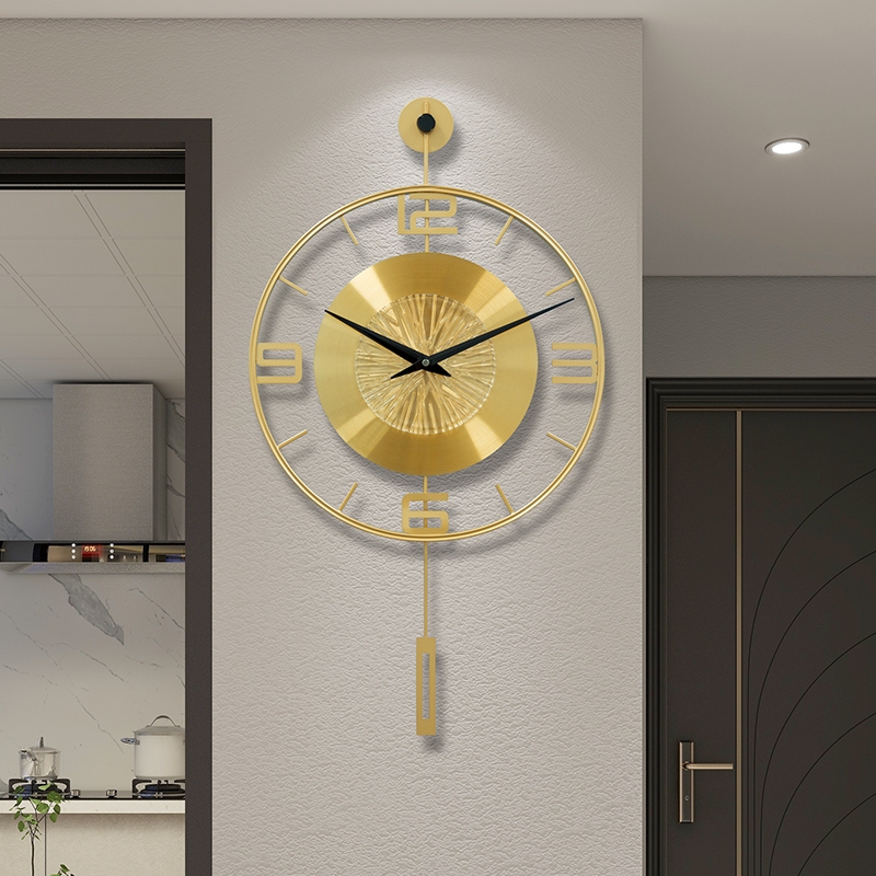 Роскошные металлические настен – обзор и цена Luxury Watch Wall Clock