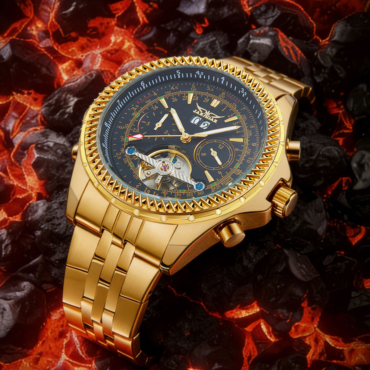 Высококачественные роскошные м – обзор и цена Tourbillon Movement Watch