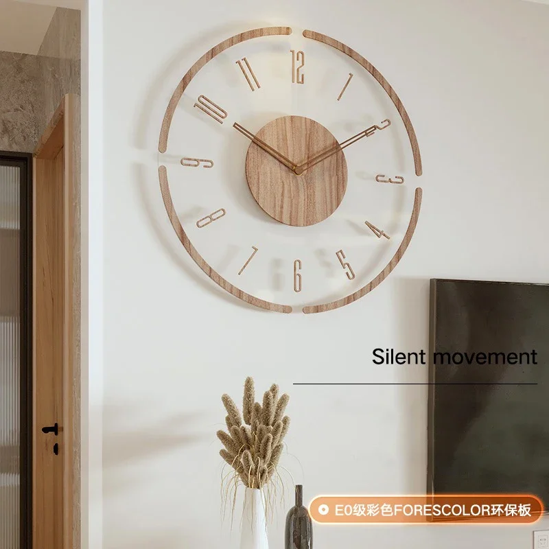 Акриловые прозрачные настенные – обзор и цена Luxury Watch Wall Clock