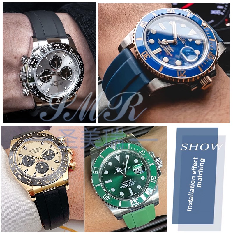 20 мм 21 мм 22 мм для Rolex Da – обзор и цена Luxury Watch With Rubber Strap