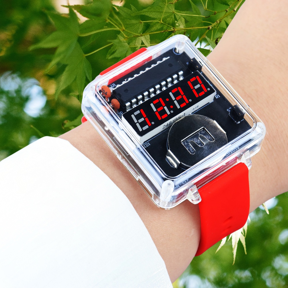Светодиодные часы «сделай сам» – обзор и цена Regulator Display Watch