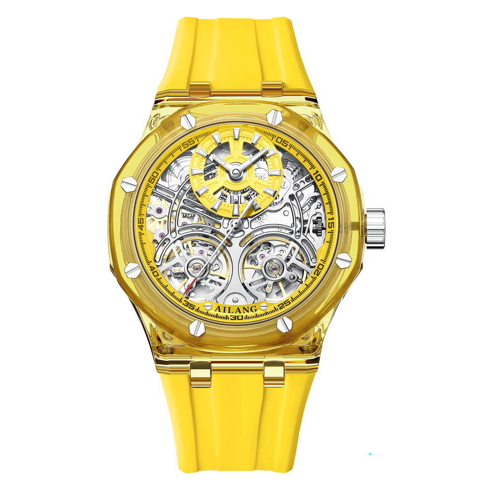 Роскошные мужские часы с двойн – обзор и цена Tourbillon Movement Watch