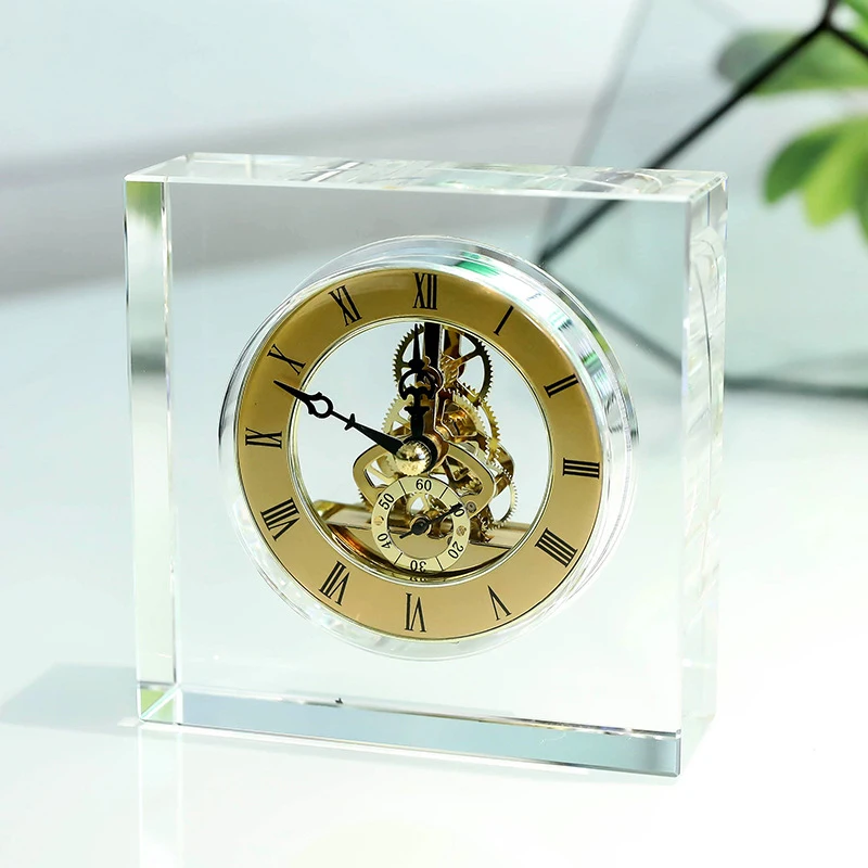 Настольные часы Crystal Silent – обзор и цена Table Watch Luxury
