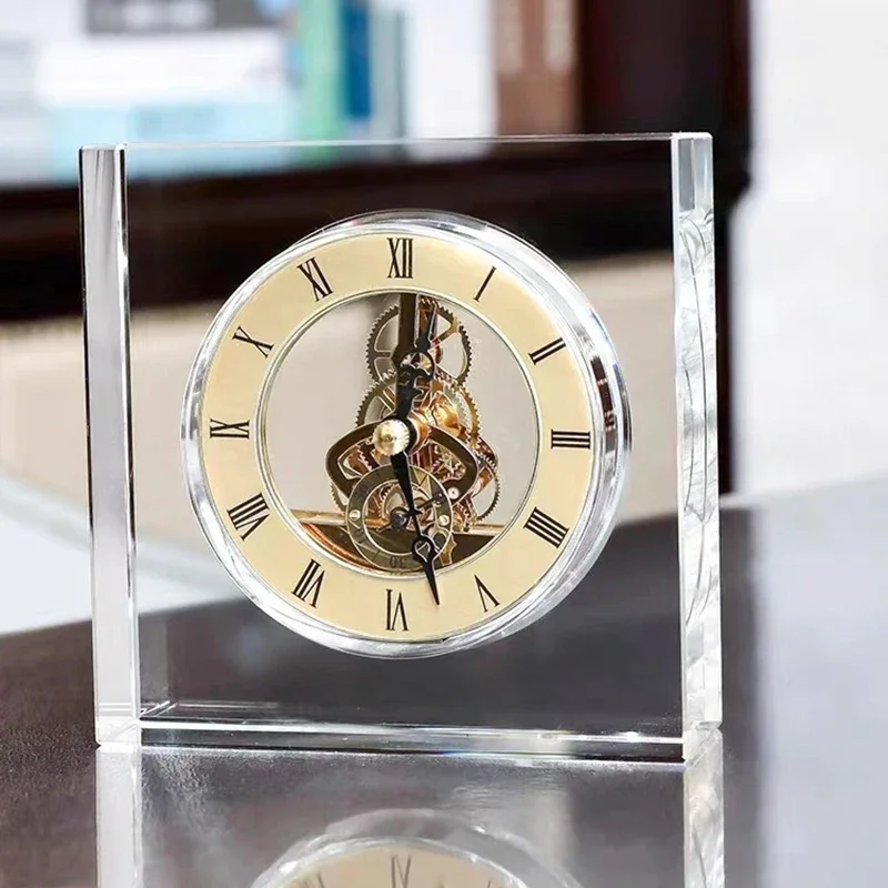Настольные часы Crystal Silent – обзор и цена Table Watch Luxury
