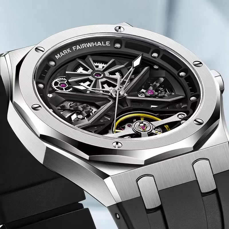 Mark Fairwhal модные часы с ту – обзор и цена Tourbillon Movement Watch