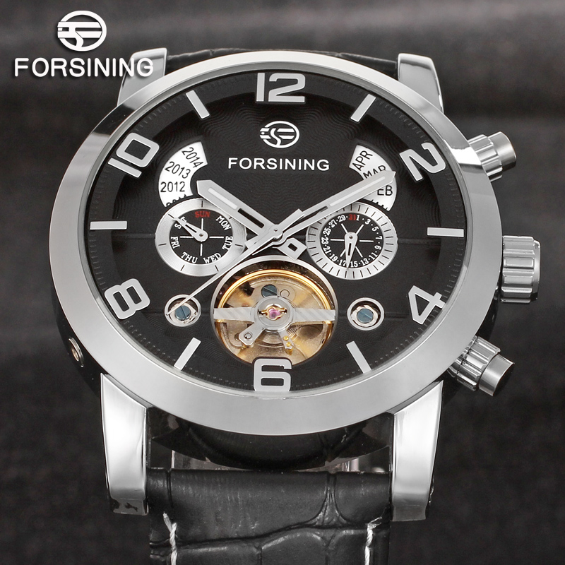 Forsining модные механические  – обзор и цена Regulator Display Watch