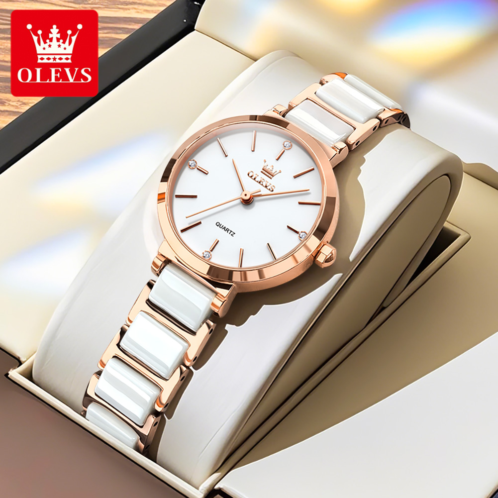 OLEVS женские часы 5877, роско – обзор и цена Luxury Watch Holder