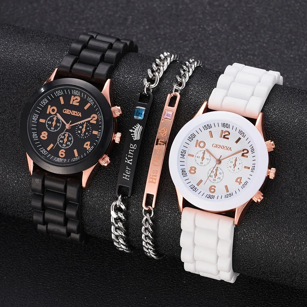 Роскошные женские часы, компле – обзор и цена Luxury Watch With Rubber Strap
