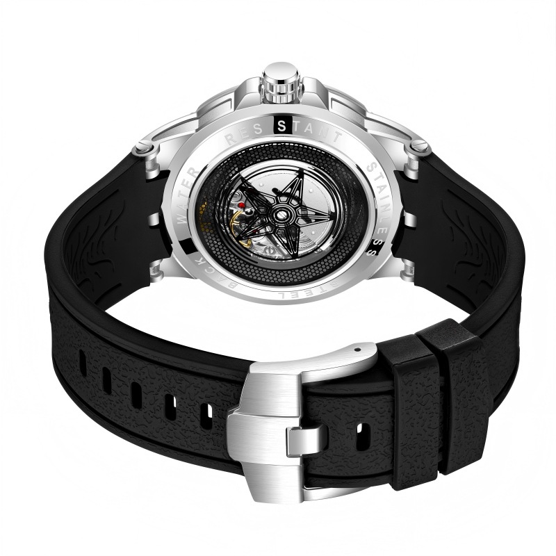 Креативные 3D кварцевые часы д – обзор и цена Luxury Watch With Rubber Strap