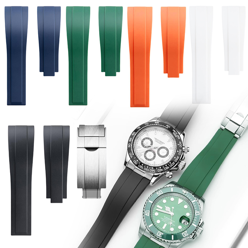 Ремешок для часов из силиконов – обзор и цена Luxury Watch With Rubber Strap