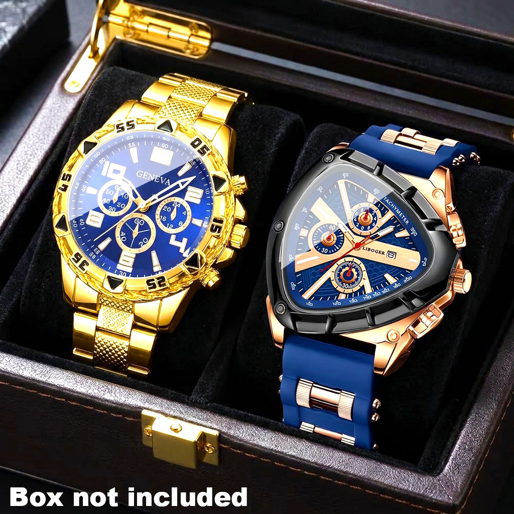2 шт. мужских модных роскошных – обзор и цена Luxury Watch Under 20000