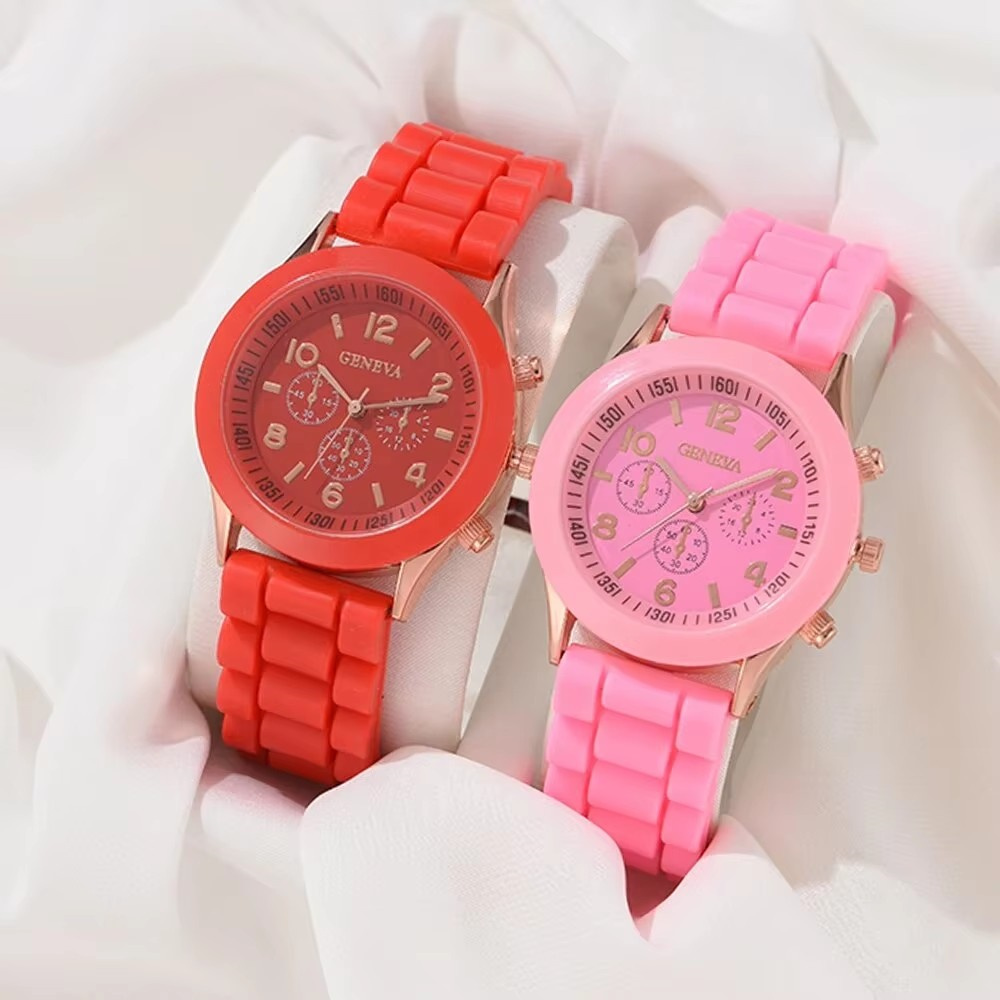 Роскошные женские часы, компле – обзор и цена Luxury Watch With Rubber Strap
