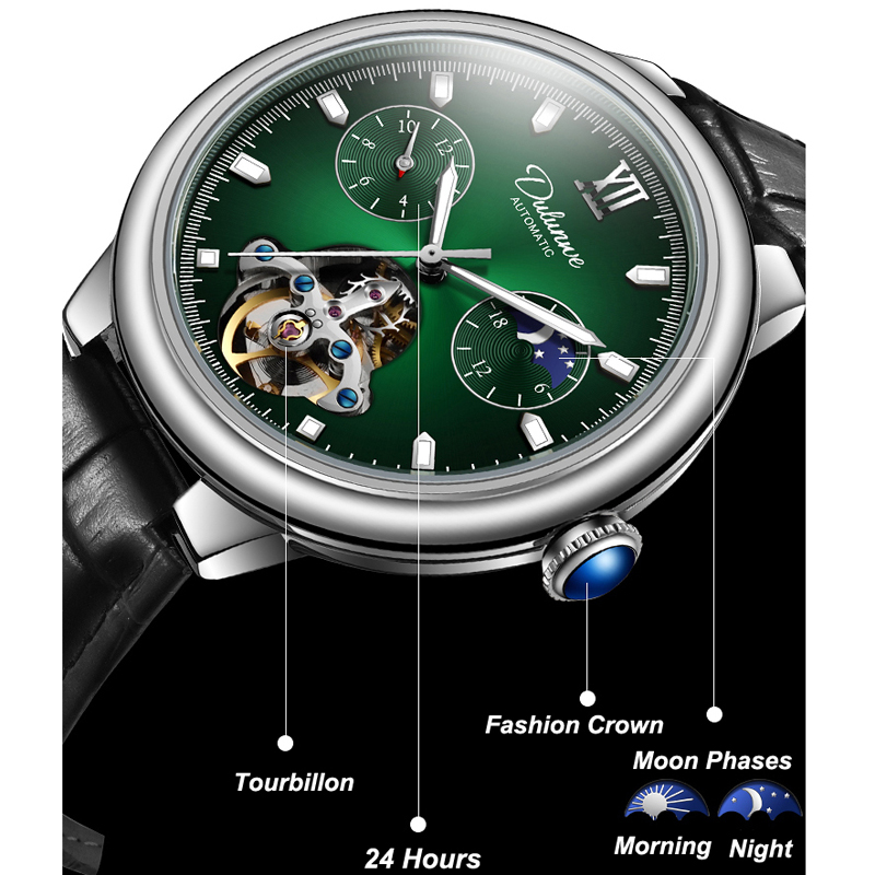Часы наручные мужские механиче – обзор и цена Tourbillon Movement Watch