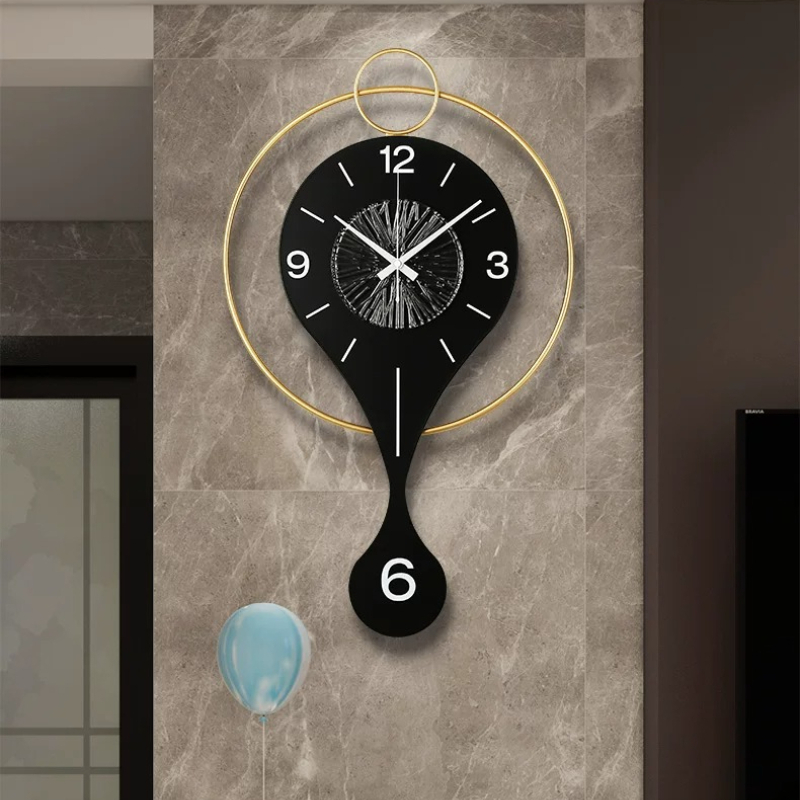 Роскошные круглые настенные ча – обзор и цена Luxury Watch Wall Clock