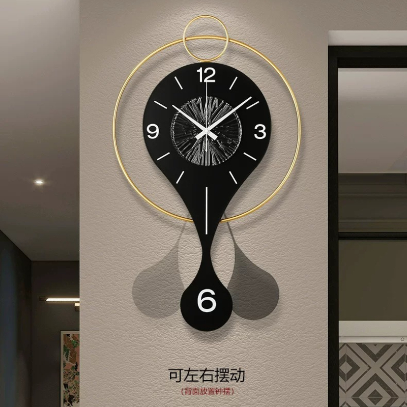 Роскошные круглые настенные ча – обзор и цена Luxury Watch Wall Clock