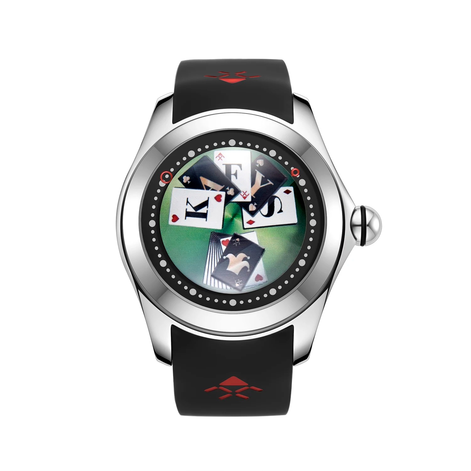 KAFYASE Мужские автоматические – обзор и цена Luxury Watch With Rubber Strap