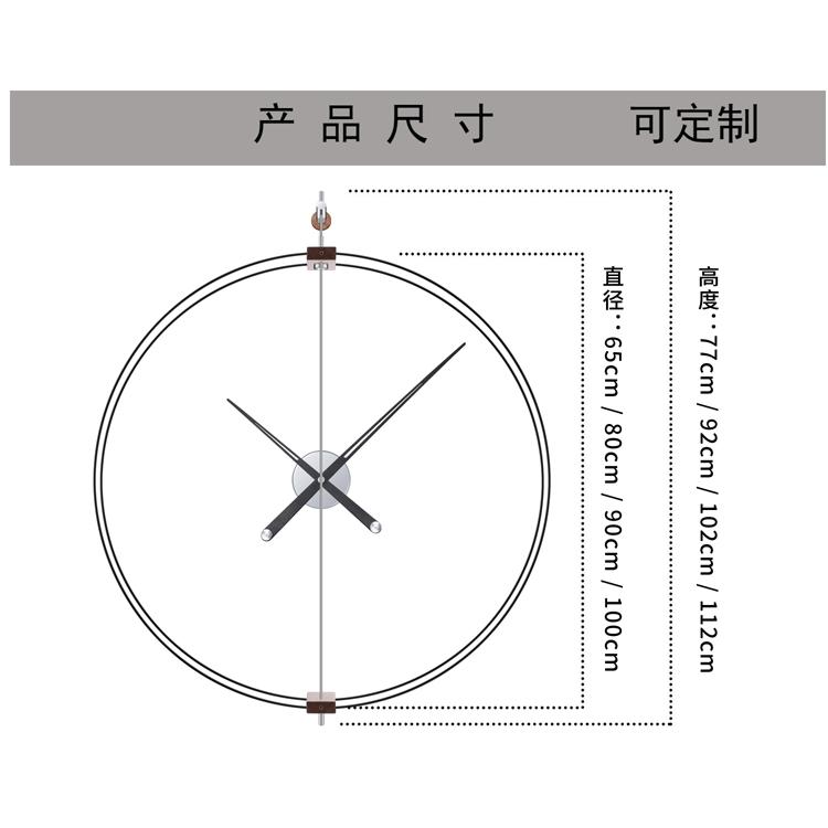 Испанские минималистичные наст – обзор и цена Luxury Watch Wall Clock