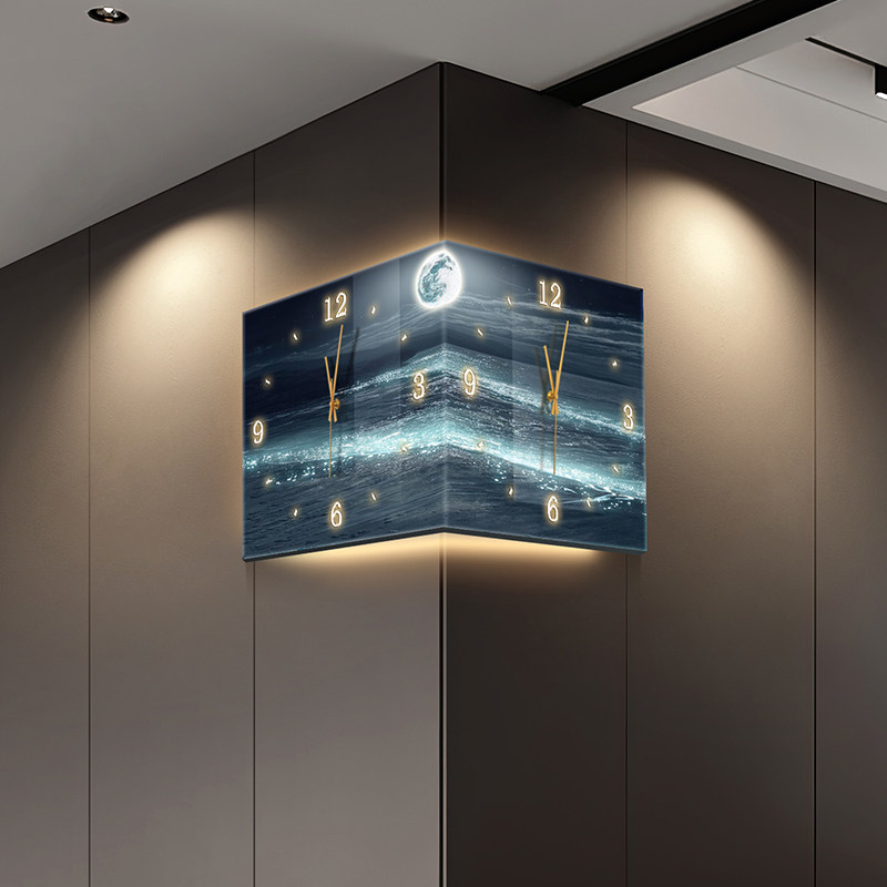 Светодиодные цифровые настенны – обзор и цена Luxury Watch Wall Clock